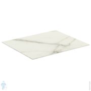 Столешница для тумбы 60 Ideal Standard CONCA (600x505x6) керамическая, calacatta marble T3969DH