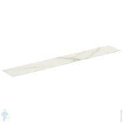 Столешница для тумбы 240 Ideal Standard CONCA (2385x373x6) керамическая, calacatta marble T4350DH