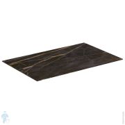 Столешница для тумбы 80 Ideal Standard CONCA (800x505x6) керамическая, black desire marble T3970DG