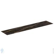 Столешница для тумбы 240 Ideal Standard CONCA (2385x505x6) керамическая, black desire marble T4343DG