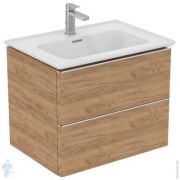 Тумба под умывальник Ideal Standard ADAPTO 614х450х490 2 ящика, золотой дуб T4295PB