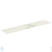 Столешница для тумбы 240 Ideal Standard CONCA (2385x505x6) керамическая, calacatta marble T4343DH