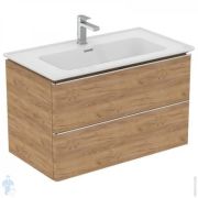Тумба под умывальник Ideal Standard ADAPTO 814х450х490 2 ящика, золотой дуб T4296PB