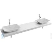 Столешница Jacob Delafon PARALLEL EB55-1800-N18 (1800х520х60)с 2 отверстиями под Reve Е4819, белый