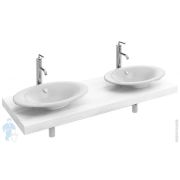 Столешница Jacob Delafon PARALLEL EB57-1400-N18 (1400х520х60) с 2 отверс.под Presqule Е4439, белый