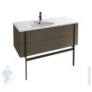 Тумба под раковину SANCOS Very (590х445х406) подвесная, один ящик, бежевый матовый VR60CE