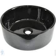 Раковина мебельная Melana 7078АB 410х410х150 без отверстия под смеситель, черная глянцевая 0025403