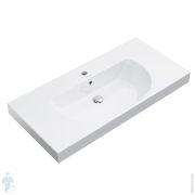 Раковина KERAMA MARAZZI BUONGIORNO подвесная/мебельная, 1000х480х170 , белый гл., BG.wb.100