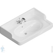 Раковина KERAMA MARAZZI POMPEI подвесная/мебельная, 600х265х500 с отверстием, белая PO.wb.80