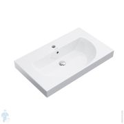 Раковина KERAMA MARAZZI BUONGIORNO подвесная/мебельная, 800х480х170 , белый гл., BG.wb.80