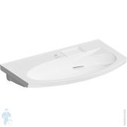 Раковина KERAMA MARAZZI RIVA мебельная, с крепежом (475х150х193), белая глянцевая RV.wb.80