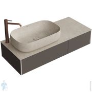 Тумба под раковину KERAMA MARAZZI MAGIA DI VENEZIA Magica подвесная, 1154х485х220, серый матовый MA.120.2EGR.M