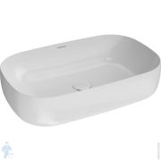 Раковина KERAMA MARAZZI MAGIA DI VENEZIA Magica накладная, 645х410х145, белая гл. MA.wb.65