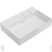 Раковина KERAMA MARAZZI TECNOLOGICA Logica мебельная/подвесная 700х480х145, без отверстия, белая гл. LO.wb.70.0