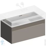 Тумба под раковину KERAMA MARAZZI TECNOLOGICA Logica подвесная с ящиками, 868х460х403, песчаный LOG.90.2SAN