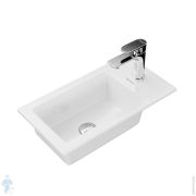 Раковина KERAMA MARAZZI LATO (500х270х149) белый глянец LA.wb.50