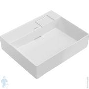 Раковина KERAMA MARAZZI TECNOLOGICA Logica мебельная 600х480х145, без отверстия, белая гл. LO.wb.60.0