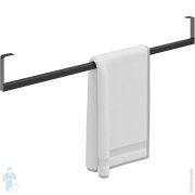 Держатель для полотенец KERAMA MARAZZI TECNOLOGICA Logica к раковинам, 870х25х103, черный мат. LO.trl.90BLK.M