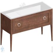 Тумба под раковину KERAMA MARAZZI PLAZA Classic Neo напольная с ящиком 1150х466х840 орех матовый PL.CN.120.1NUT.M