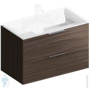 Тумба под раковину KERAMA MARAZZI GEOMETRICA Piano Forte подвесная, ящики, 825х445х505, вяз дымчатый PI.F.85OLM