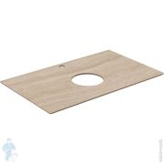 Столешница KERAMA MARAZZI PLAZA Modern 800х480х9 для тумбы, цвет бежевый PL1.SG560420R80