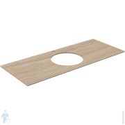 Столешница KERAMA MARAZZI PLAZA Modern 1170х480х9 для тумбы, бежеый PL5.SG560420R120