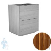 Тумба под раковину Keuco Edition Lignatur 700х535х800 напольная,подсветка, орех 33340800013