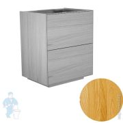 Тумба под раковину Keuco Edition Lignatur 700х535х800 напольная, подсветка, 2 ящика, дуб 33340700013