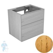 Тумба под раковину Keuco Edition Lignatur 700х535х650 настенная, подсветка, дуб венеция 33340750012