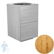 Тумба под раковину Keuco Edition Lignatur (535х535х800) напольная, ящика, дуб венеция 33374750023