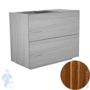 Тумба под раковину Keuco Edition Lignatur (1050х535х800) напольная, подсветка, орех 33341800113