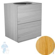 Тумба под раковину Keuco Edition Lignatur 700х535х800 напольная, подсветка, дуб 33370700023
