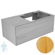 Тумба под раковину Keuco Edition Lignatur (1050х535х400) подвесная, подсветка, дуб 33341700211