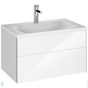 Тумба с раковиной Keuco Reflex 796х487х450 подвесная, белый 39603210100