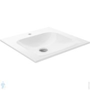 Раковина Keuco Plan 504х494 накладная, 1 отверстие под смеситель, белый 32940315001