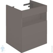 Тумба под раковину Keuco Stageline 460х380х625 подвес., без подсвет.,1 дверца.,инокс мат.32822290002