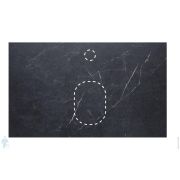 Столешница La Fenice Granite Black Olive Light Lappato Terra 100(1021х470х10) черн. FNC-VS03-TER-100