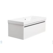Тумба под раковину La Fenice Elba Bianco 100 см (976х469х350) белая матовая FNC-01-ELB-B-100