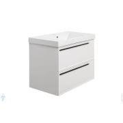 Тумба под раковину La Fenice Elba Twin Bianco 80 см (776х469х613) белая матовая FNC-01-ELB-B-80-2
