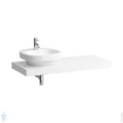 Столешница Laufen CASE 4.0514.2.075.463.1 (1190х520х80) отверстие слева, с крепежом, белый матовый