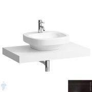 Столешница Laufen CASE 4.0513.1.075.548.1 (895х520х80) отверстие в центре, с крепежом, цвет: антрац.дуб