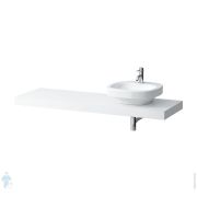 Столешница Laufen CASE 4.0515.3.075.463.1 (1580х520х80) отверстие справа, с крепежом, белый матовый