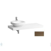 Столешница Laufen CASE 4.0514.2.075.519.1 (1190х520х80) отверстие слева, с крепежом, известковый дуб
