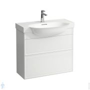 Тумба под раковину Laufen NEW CLASSIC 406042 (775х315х675) 2 ящика, белый глянец