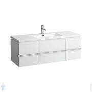 Тумба под умывальник Laufen CASE for Living Square 4.0131.2.075.463.1 (1300х475х460) 2 ящ., 2 дв., белый матовый