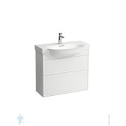 Тумба с раковиной Laufen New Classic (776х316х412) подвесная, 2 ящика, белый 4.0604.2.085.631.1+8.1385.5.000.104.1