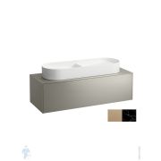 Тумба под раковину Laufen SONAR (1177х457х341) подвесная, золото/черный мрамор 4.0547.1.034.140.1