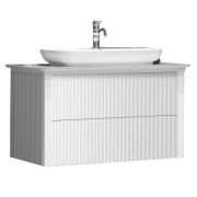 Столешница Laufen CASE 4.0515.0.075.519.1 (1580х520х80) без отверстия, с крепежом, известковый дуб
