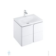 Тумба с умывальником RAVAK BALANCE 600х500х465 подвесная, 2 ящика, белый 70508053