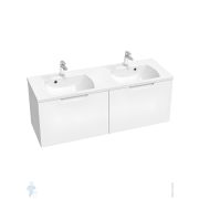 Тумба с умывальником RAVAK SET Classic II 1300 подвесная, 2 дверцы, цвет: белый 70508062